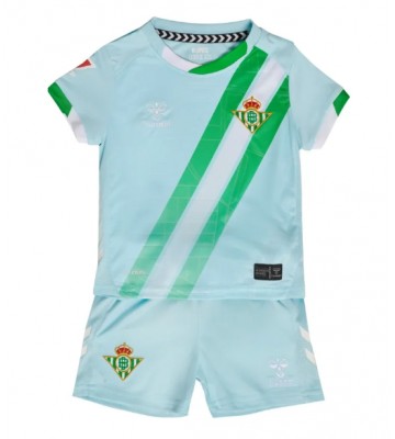 Real Betis Udebanetrøje Børn 2025-26 Kortærmet (+ Korte bukser)